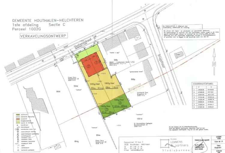 Twee halfopen percelen zonder bouwverplichting in Houthalen-Helchteren