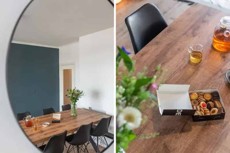 Lichtrijk hoekappartement met 2 slaapkamers te koop