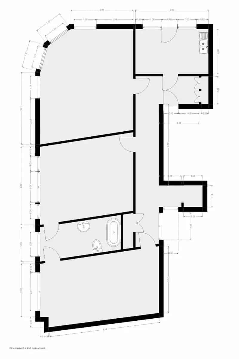 Opbrengsteigendom Gent 3 Appartementen 3 Garages