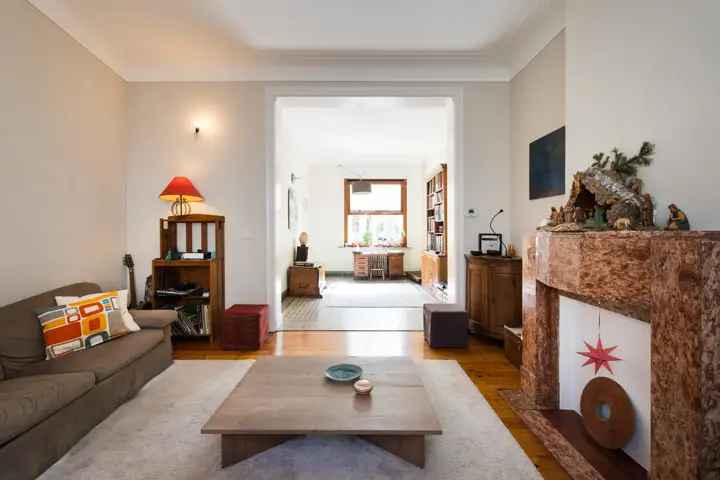 Drogenbos 46 Ruime woning met atelier en tuin