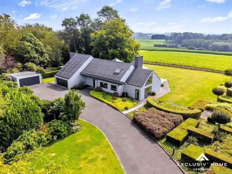 Landhuis te koop Asse: Exclusief domein met binnenzwembad