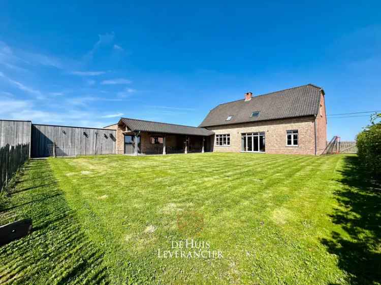 Landelijke Villa 5 Slaapkamers Kontich Grote Tuin Stal Houtverwarming