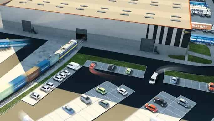Magazijn te huur Gentse haven Spoorverbinding Build-to-suit