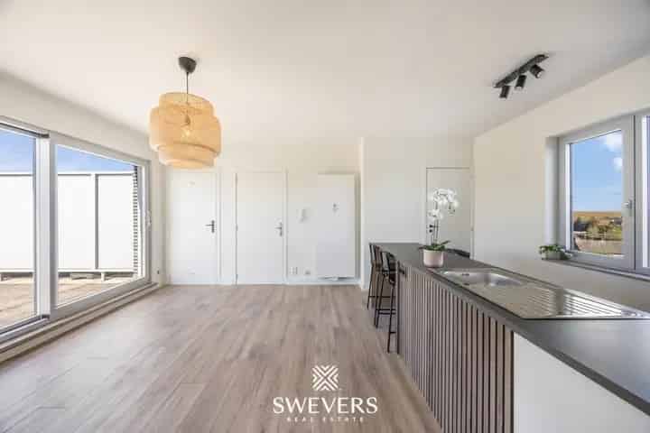 Hasselt: Instapklaar gerenoveerd 1slpk appartement met dakterras