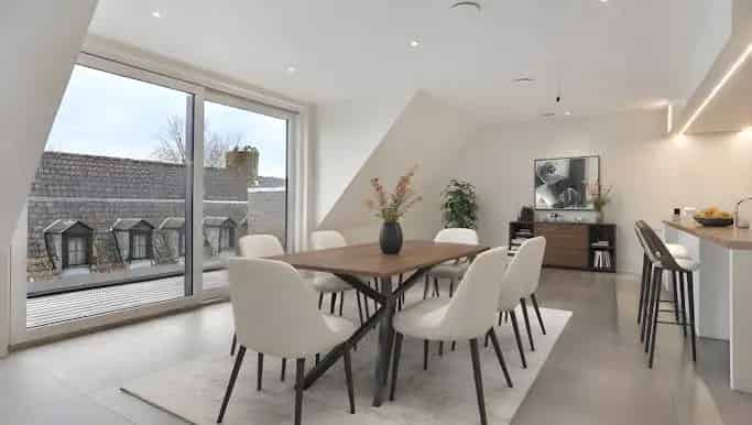 Dakappartement te koop Poperinge 2 slaapkamers Zuidgericht terras
