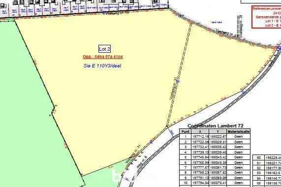 Landbouwgrond te Webbekom Sectie E Perceel 0110Y3
