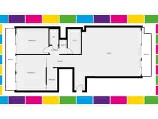 Appartement te koop Brussel 2 slaapkamers 116m²