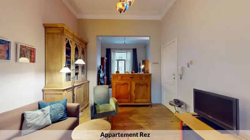 Appartement te Brussel 170m									2 slaapkamers Tuin