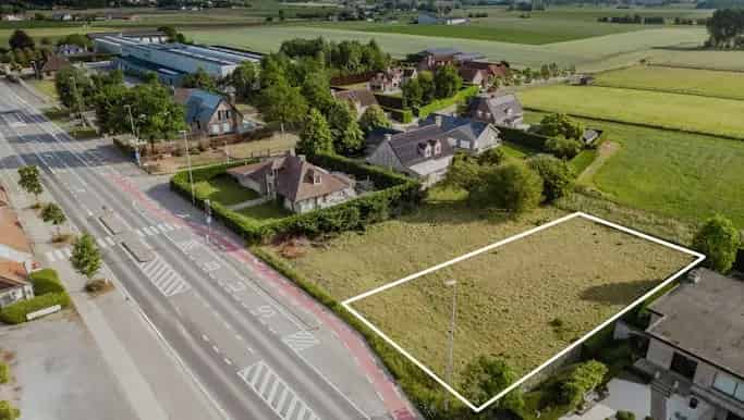 Bouwgrond te koop in Bellegem vlakbij Kortrijk