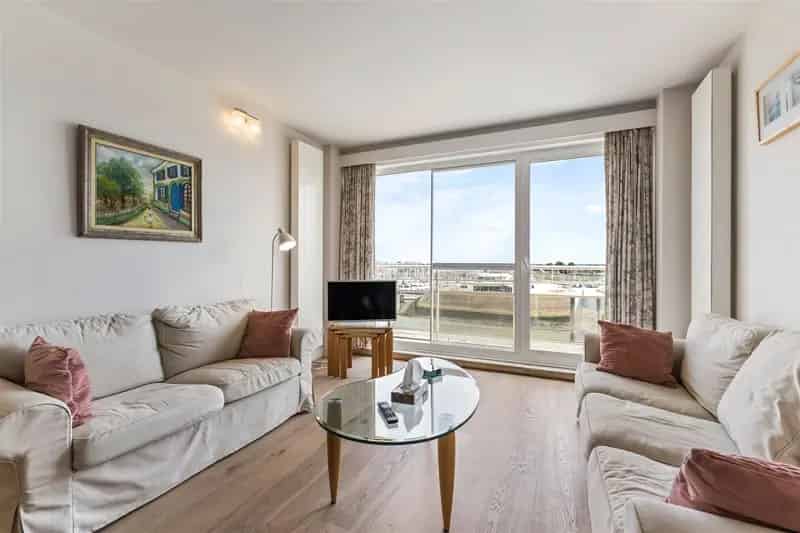 Appartement te huur Blankenberge: Jachthaven zicht, 2 slaapkamers, terras