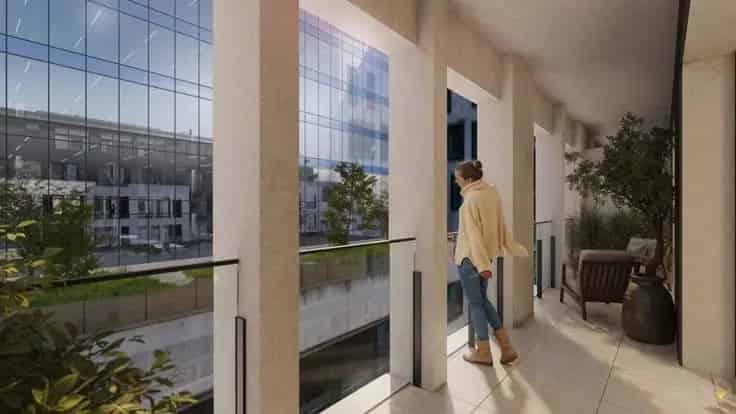 Appartement Te Koop Brussel 3 slaapkamers 2 terrassen 164m²