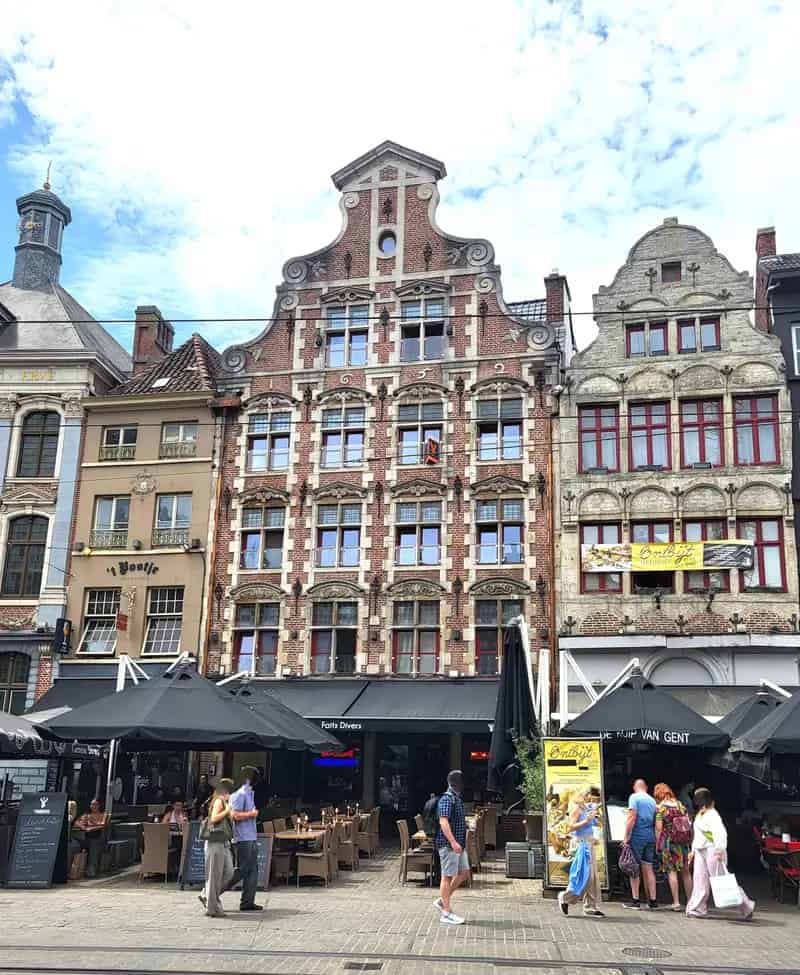 Appartement te huur Gent Centrum 1 slaapkamer terras gerenoveerd