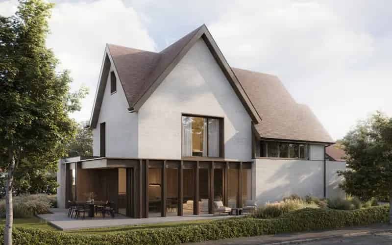 Bouwgrond Duinbergen 430m²  Omgevingsvergunning Nabij Strand