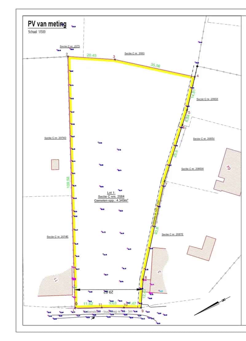 Bouwgrond te huur Vinkenstraat