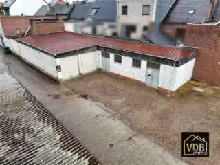 Bouwgrond Maasmechelen 403m² Opslagplaats Garages