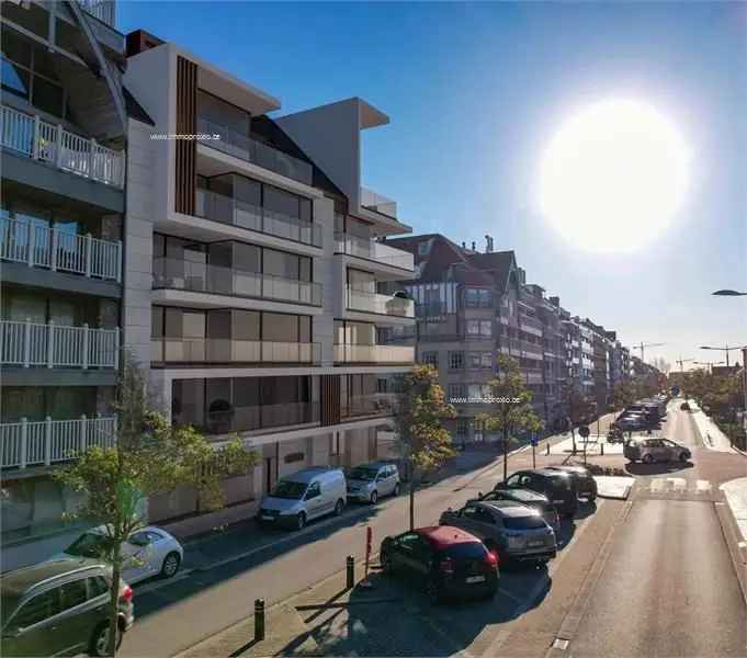 Nieuwbouw appartement te koop in Knokke