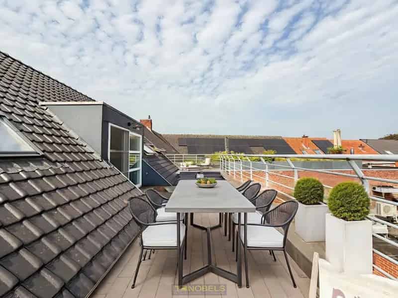 Dakappartement te koop Zingem 2 terrassen