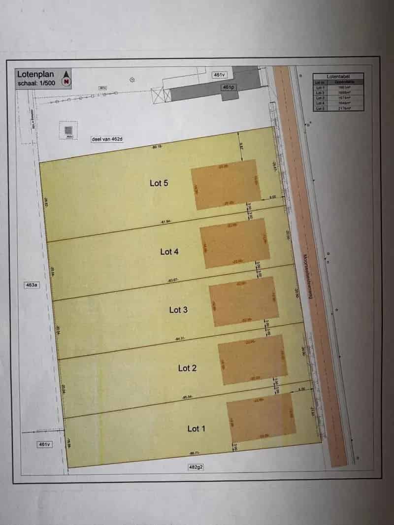 1698 m2 Bouwgrond Open Bebouwing