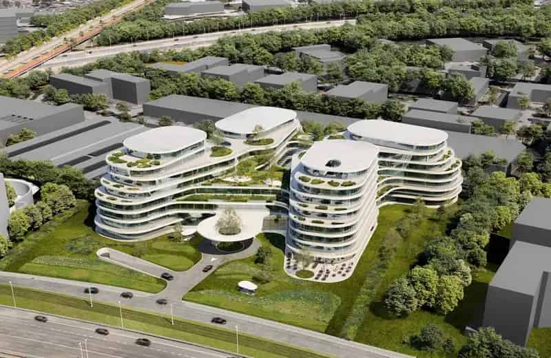 Kantoorruimte te huur Diegem 1008m² nabij R0 en Brussels Airport