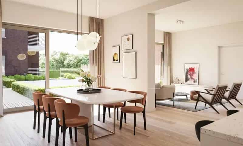 Nieuwbouw gelijkvloersappartement Moorslede 1 slaapkamer