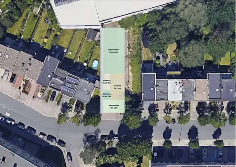 Bouwgrond 454m² Halfopen Bebouwing Neerland Wilrijk