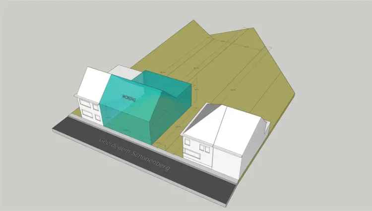 Af te breken woning op een perceel van 873m²