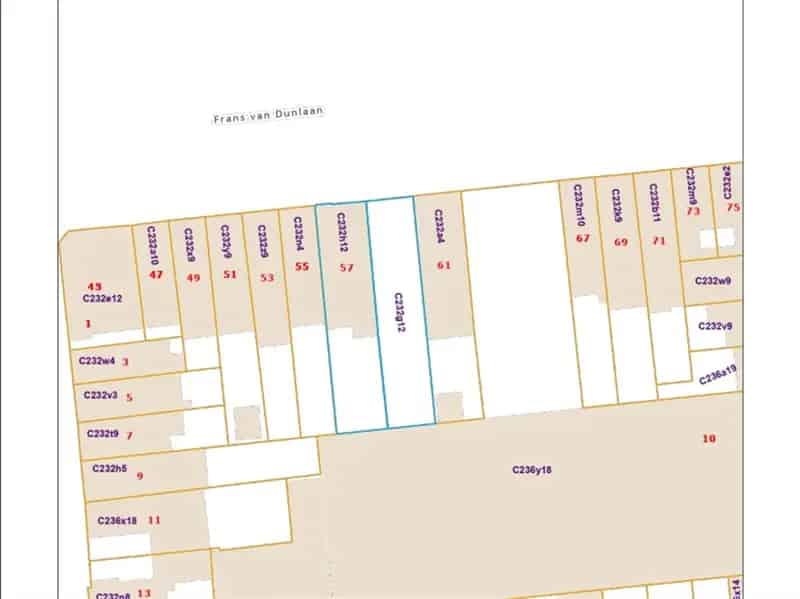 Bouwgrond 3 Appartementen Vergunning