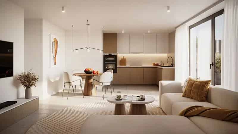 Nieuwbouw Appartement Keerbergen 2 slaapkamers Zuidgericht terras