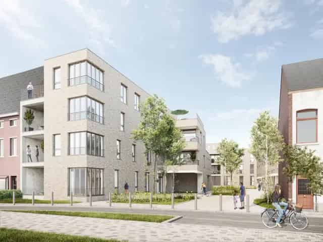 Appartement V2 001 Mechelen Zuidwest Terras Vaartzicht