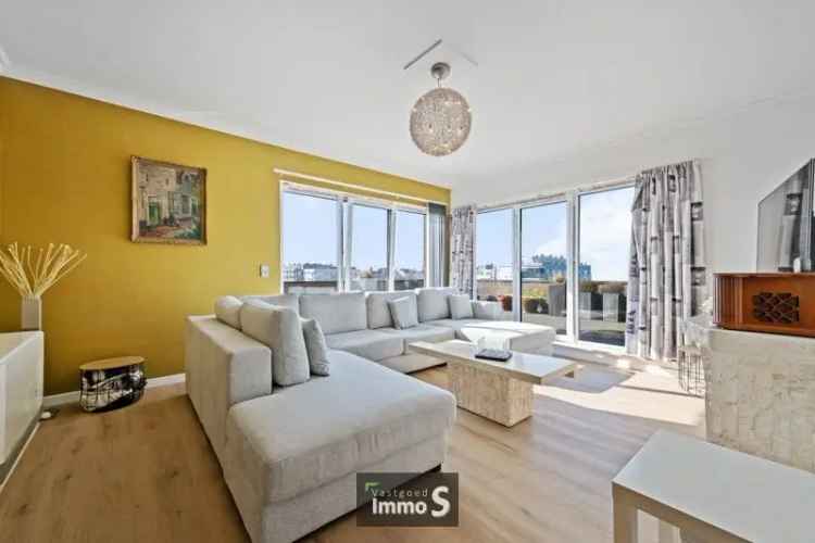 Penthouse 2 slaapkamers Oostende Toplocatie Terras Zeezicht