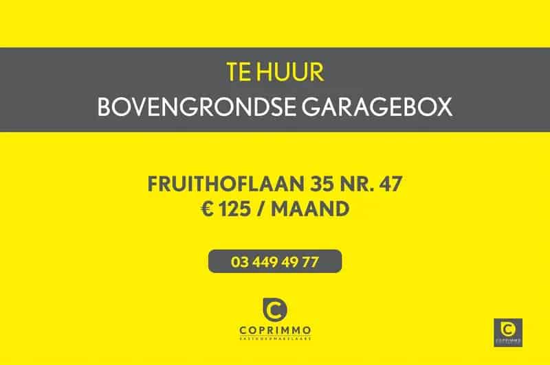Bovengrondse Garagebox te Huur