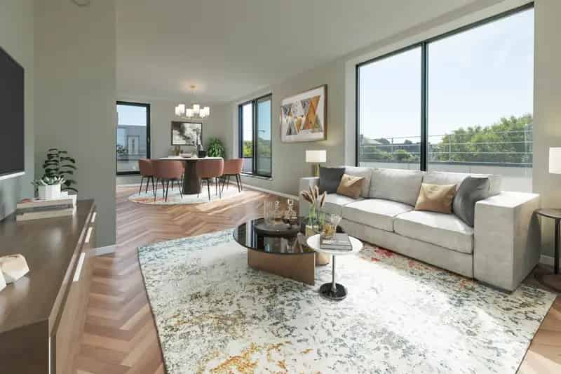 Appartement 3 slpk te huur Evere - Nieuwbouw Penthouse met Terras