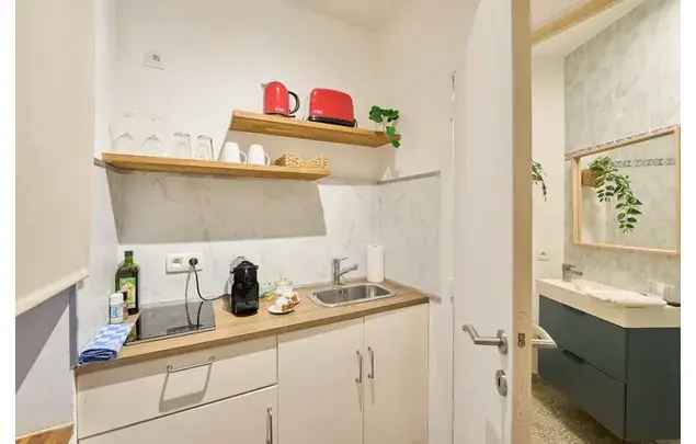 Huur 1 slaapkamer appartement van 25 m² in Brussels