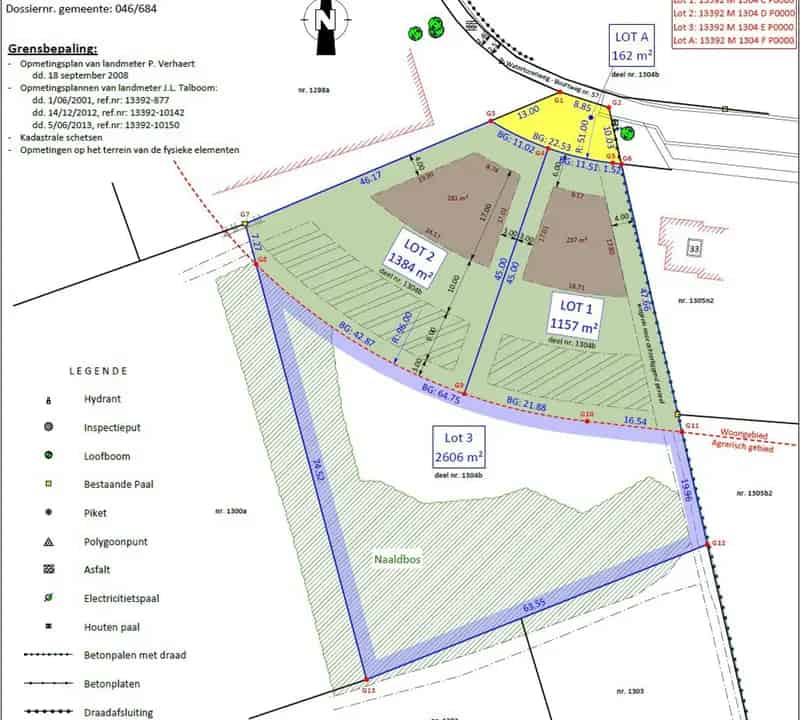 Bouwgrond te Huur Landelijk 1384m2