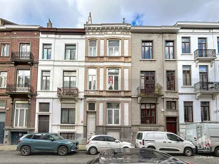 Te koop appartement met tuin in Etterbeek