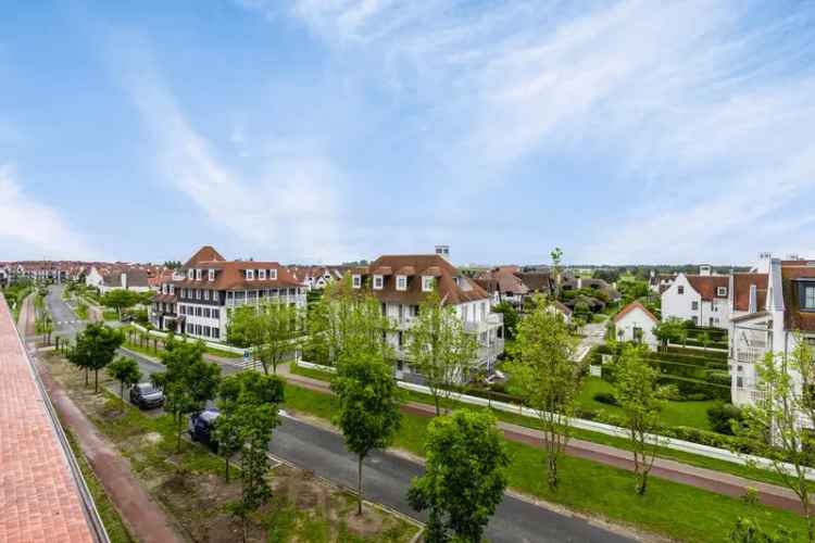 Te koop zonnig appartement met 2 slaapkamers in Knokke-Heist