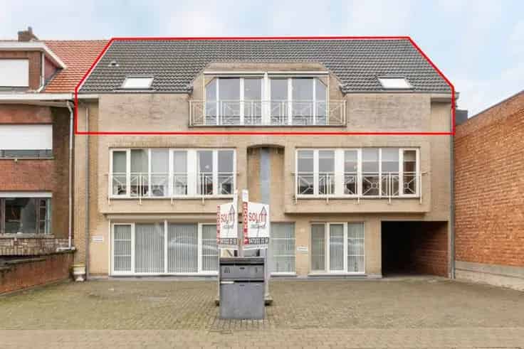 Dakappartement 122m2 2 slaapkamers ruim terras