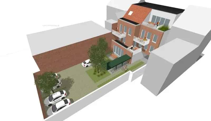 Nieuwbouw Appartement Dendermonde 1 Slaapkamer Terras Zonnepanelen