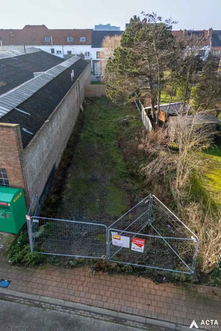 Perceel bouwgrond met oppervlakte van 313m² in Stene