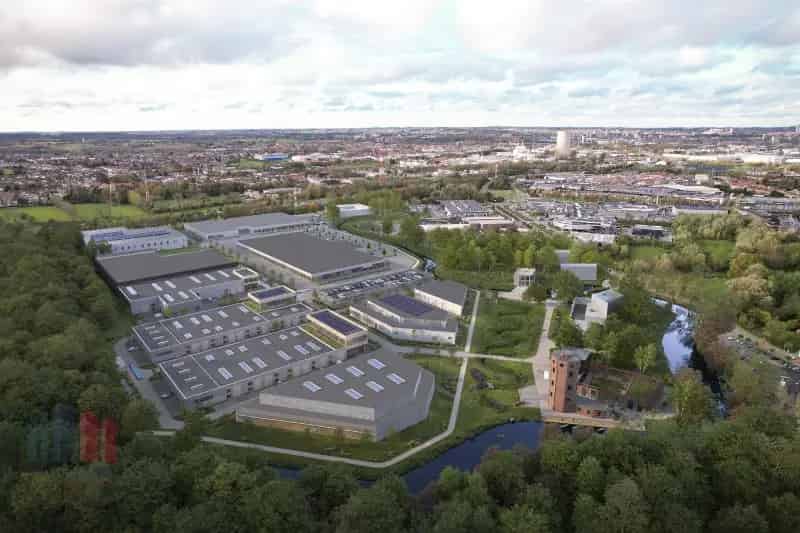 KMO Units Drogenbos - Nieuwbouw Magazijn en Showroom