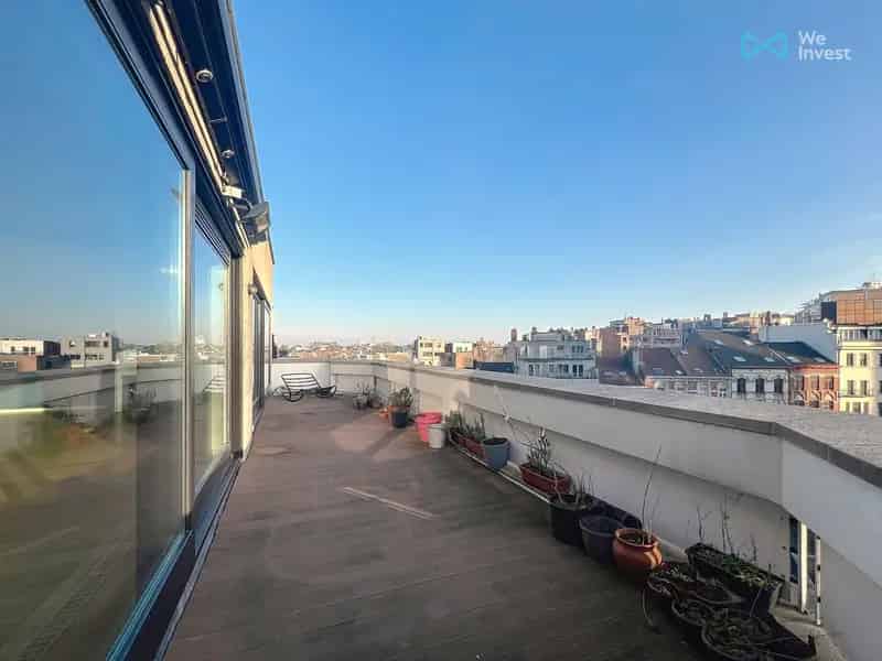 Penthouse Louizalaan 172m² Terras 3 slaapkamers