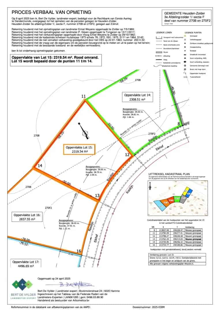 Bouwgrond te koop Heusden-Zolder - Royale kavel 23a
