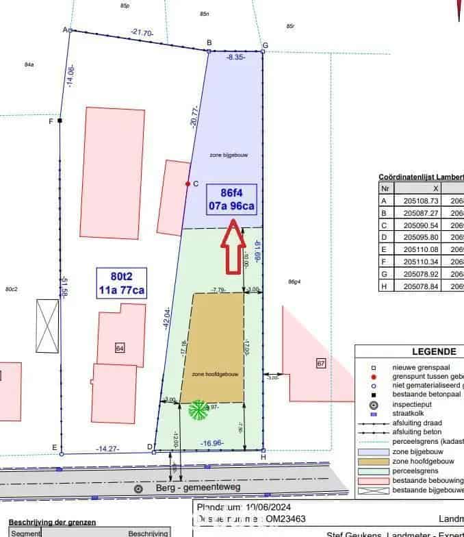 Bouwgrond 7a 96ca Open Bebouwing Centraal Gelegen