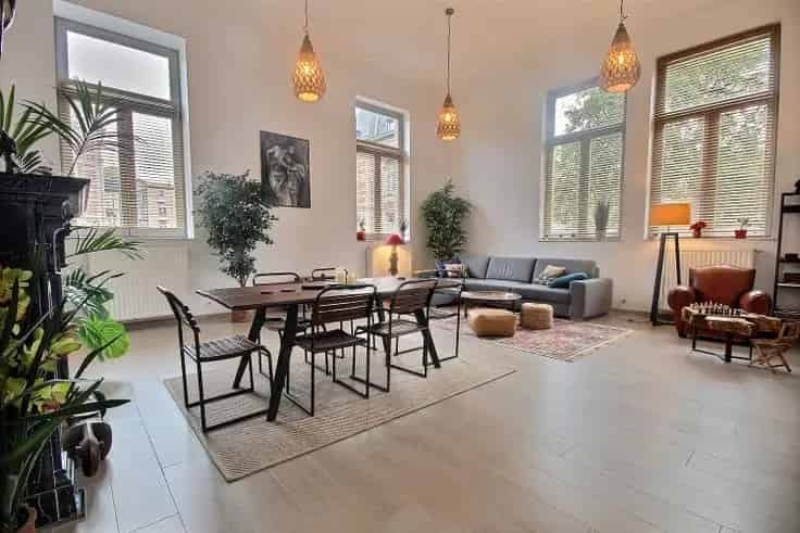 Duplex Appartement te Koop 2 Slaapkamers Kantoor Historisch Gebouw