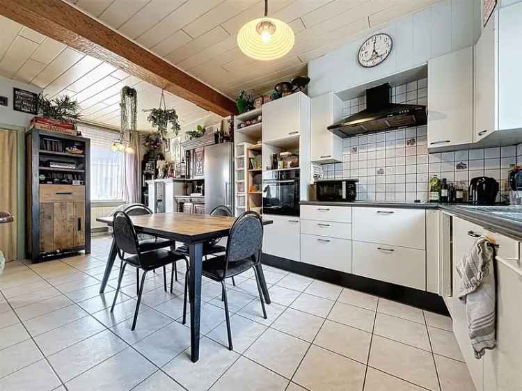 Huis te koop Mesen: Halfopen woning met tuin