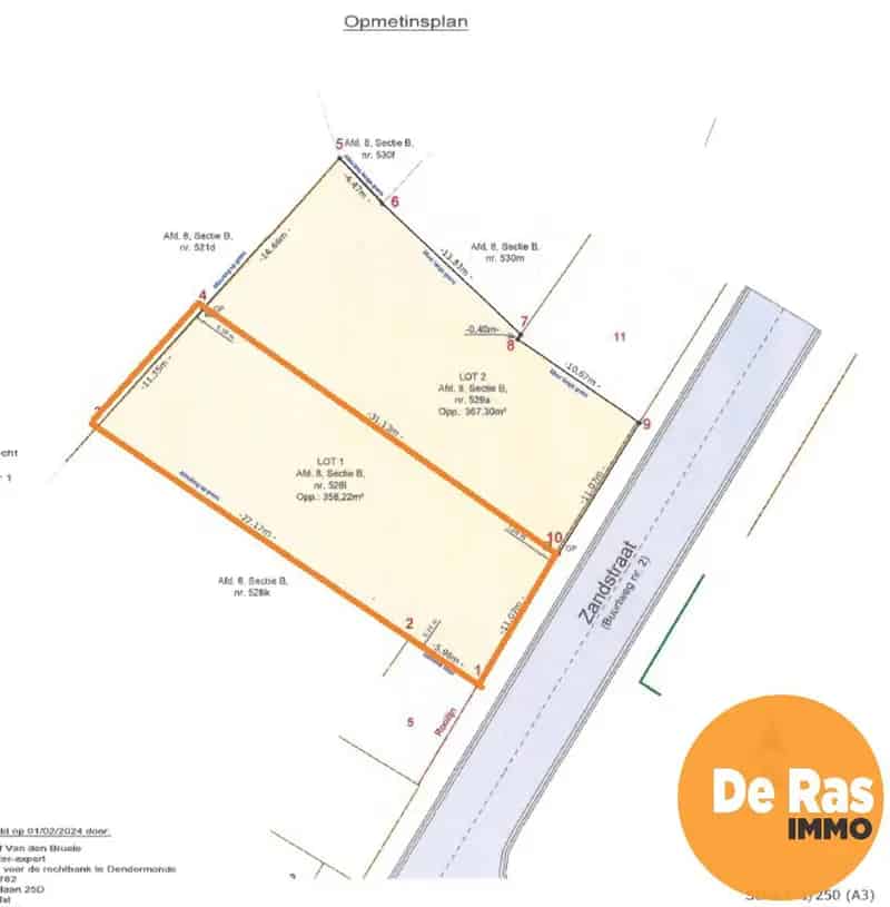 Bouwgrond Erondegem: Halfopen Bebouwing Nabij Centrum