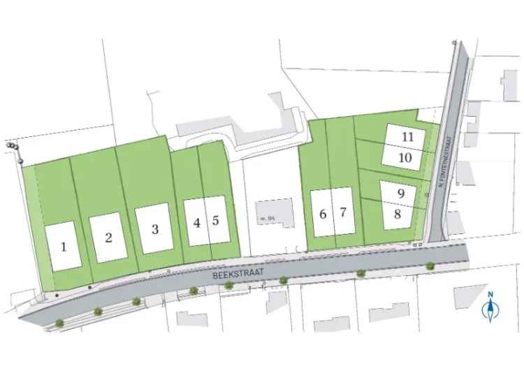 Oedelem (Beernem), Beekstraat - Fase 1: Lot 05