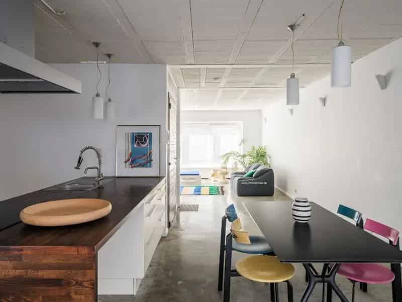 Loft Gent Centrum 172m2 2 slaapkamers Terras
