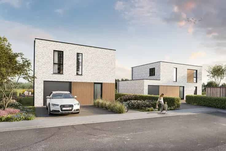 Moderne Nieuwbouwwoning te Maria Aalter 4 slaapkamers