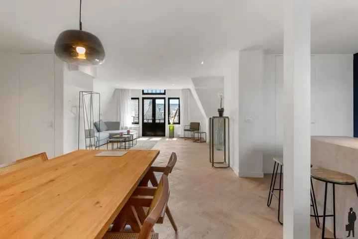 Koop appartement duplex in Burcht met prachtig terras en mooi uitzicht